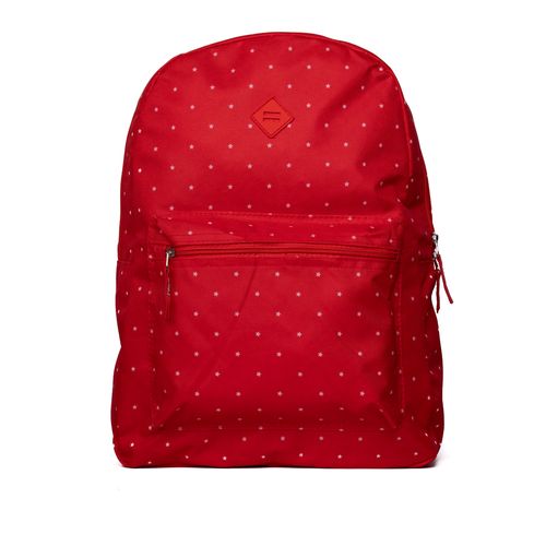 Mochila Unissex Clio Style Estrelas Vermelho