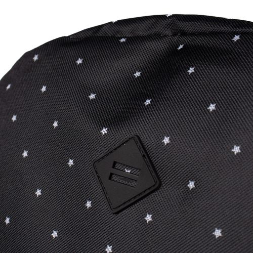 Mochila Unissex Clio Style Estrelas Preto
