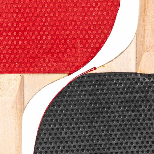 Kit de Tênis de Mesa Poker Effect Vermelho/Preto