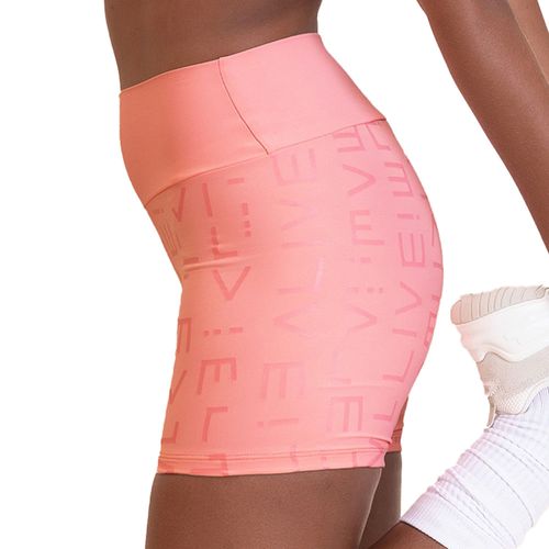 Short Feminino Live Icon Hydefit Adaptiv Fancy Rosa