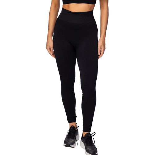 Legging Feminina Sea Surf Sem Costuras Levanta Bumbum Preto