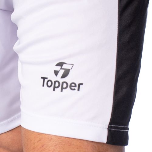 Calção Masculino Topper Classic Color III Branco/Preto