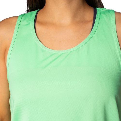 Regata Feminina Estilo do Corpo Esportiva Verde