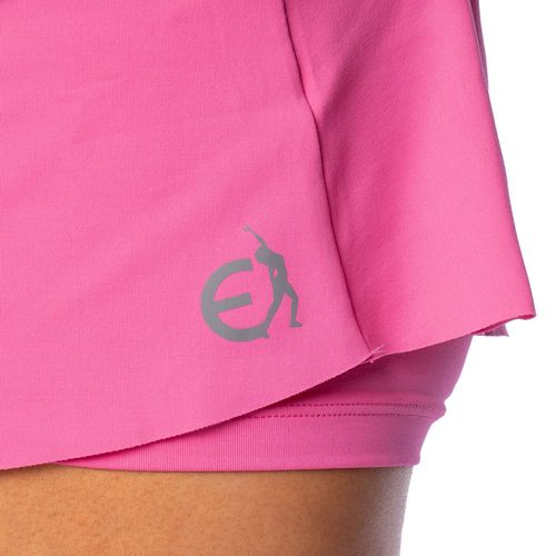 Short Saia Feminino Estilo do Corpo Emily Rosa
