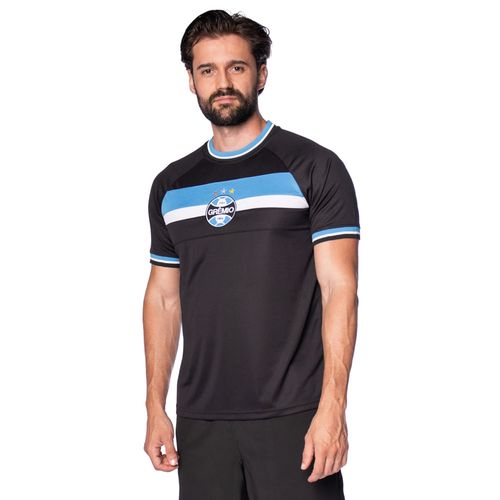 Camiseta Masculina Legend Grenal Grêmio Preto/Azul