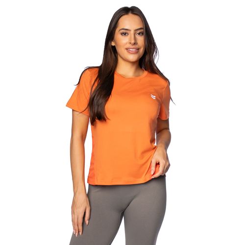 Blusa Feminina The Style Box com Recortes Laranja