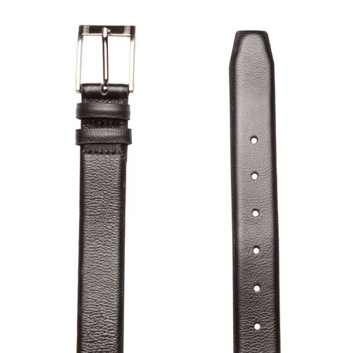 Cinto Masculino Fasolo em Couro Social Preto