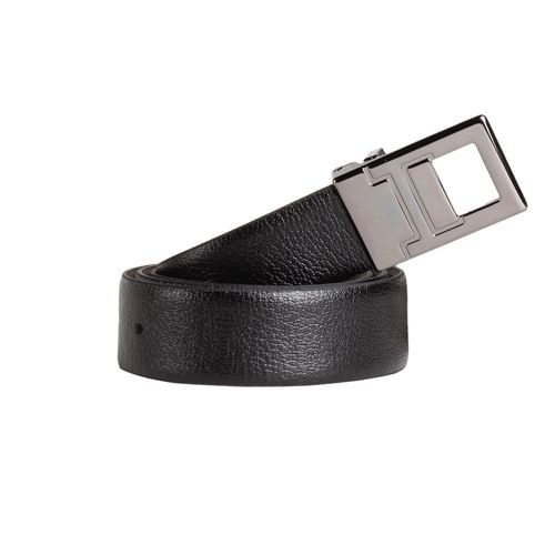 Cinto Masculino de Couro Fasolo Reversível Preto/Café