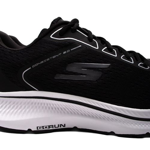 Tênis Masculino Skechers Go Run Consistent 2.0 Preto