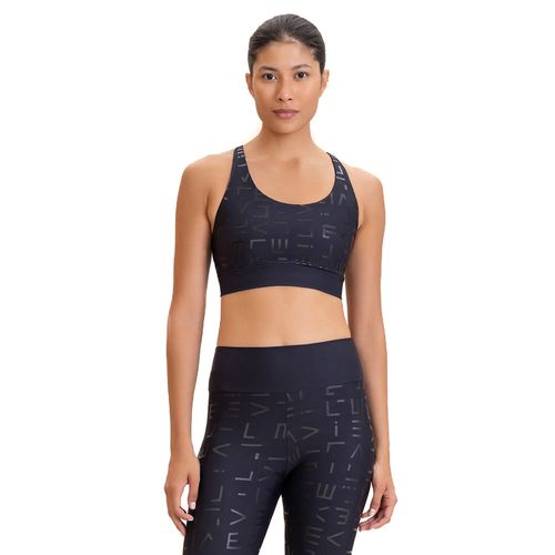 Top Feminino Live Icon Hydefit Adaptiv Preto Onyx