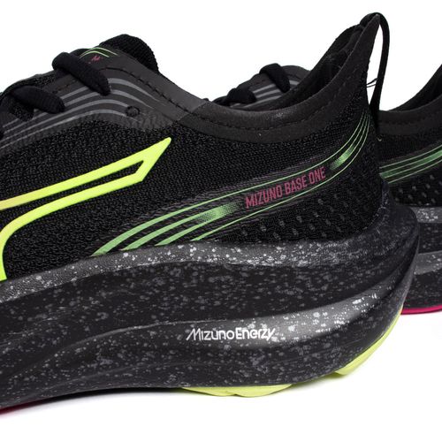 Tênis Masculino Mizuno Base One Preto/rosa