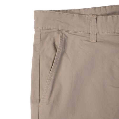 Calça de Sarja Masculina Sea Surf Slim Alfaiataria Caqui
