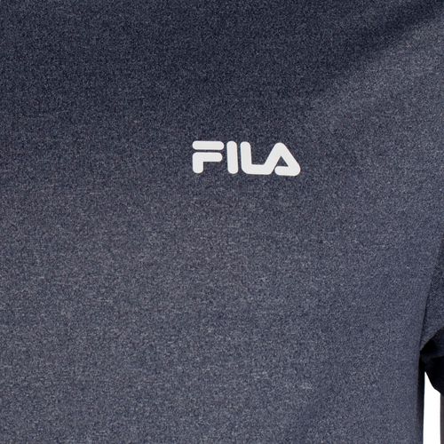 Camiseta Masculina Fila Sport Melange Lux Marinho