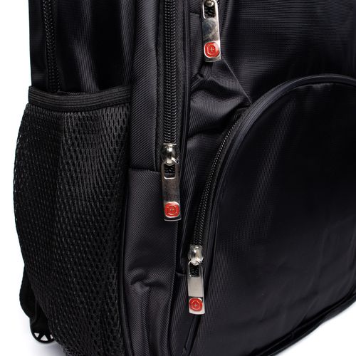 Mochila Unissex Swissland Executiva Grande Preto/vermelho