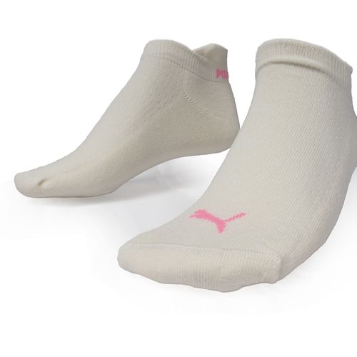 Meia Feminina Puma Sapatilha Esportiva Bege/rosa