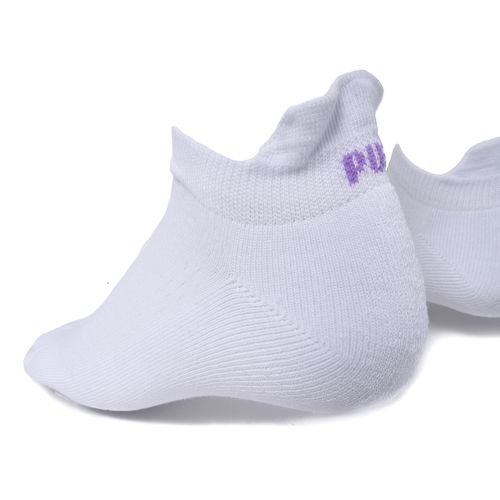 Meia Feminina Puma Sapatilha Esportiva Branco/lilás