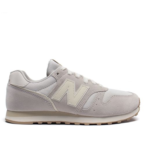 Tênis Feminino New Balance 373 Reflection Glitter Cinza Claro