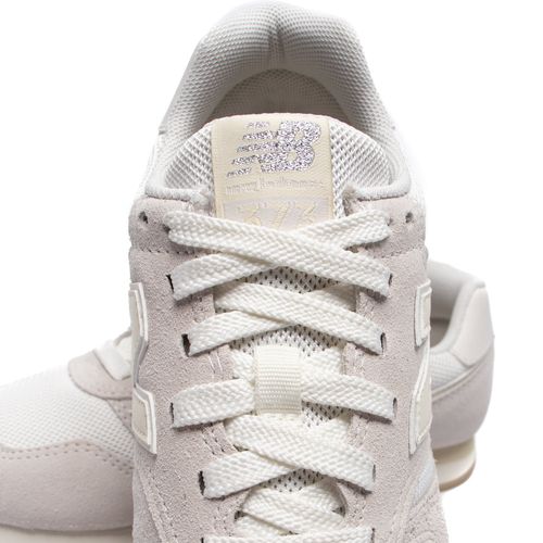 Tênis Feminino New Balance 373 Reflection Glitter Cinza Claro