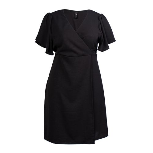 Vestido Feminino Averzzy com Mangas Amplas Preto