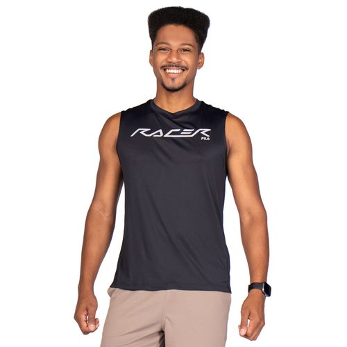 Regata Masculina Fila Reflective Core Run Preto