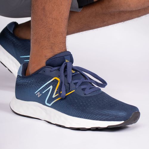 Tênis Masculino New Balance 520 v8 Marinho/amarelo