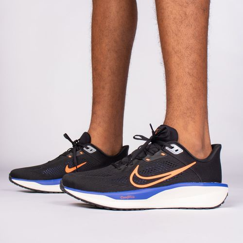 Tênis Masculino Nike Quest 6 Preto/laranja
