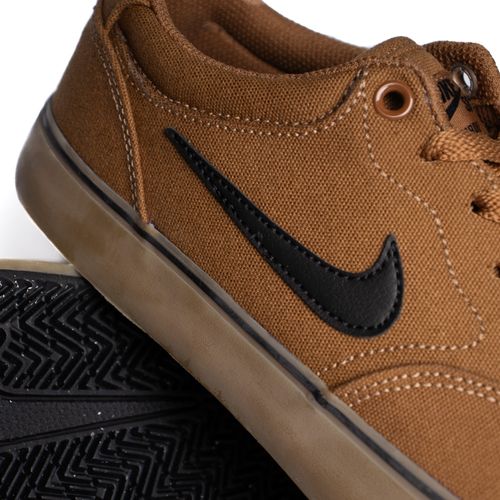 Tênis Masculino Nike SB Chron 2 Canvas Marrom