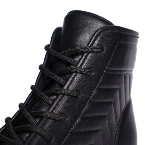 Bota Coturno Feminina Dakota com Costuras Preto