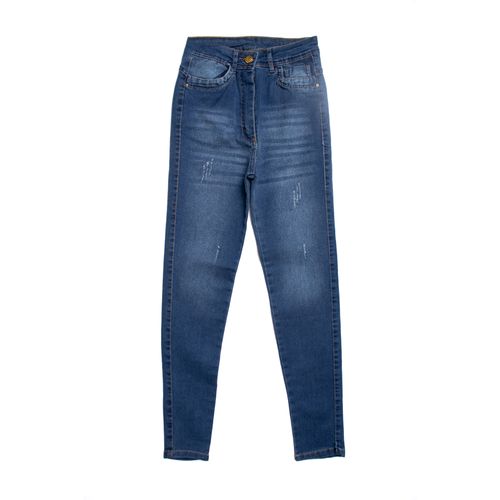 Calça Jeans Feminina Eagle Rose Cigarrete Azul