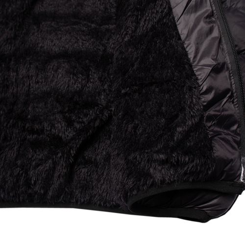 Jaqueta Puffer Masculina Red Nose Com Capuz Removível Preto
