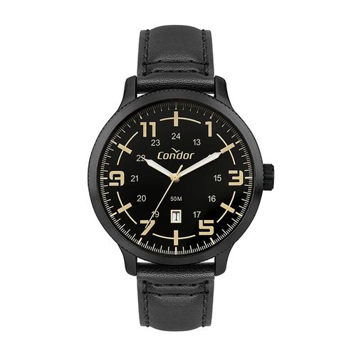 Relógio Masculino Condor CO2115MYU/K5P Analógico Coleção Preto