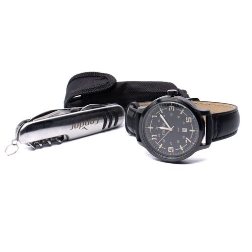 Relógio Masculino Condor CO2115MYU/K5P Analógico Coleção Preto