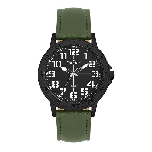 Relógio Masculino Condor CO2035NGF/5P Analógico Coleção Verde Escuro