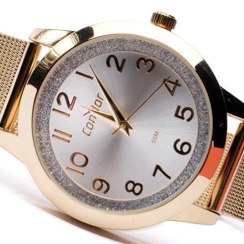 Relógio Feminino Condor CO2039MUD/4D Dourado