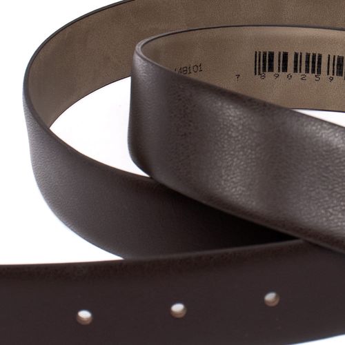 Cinto Masculino Fasolo em Couro T111148-101 Marrom Escuro