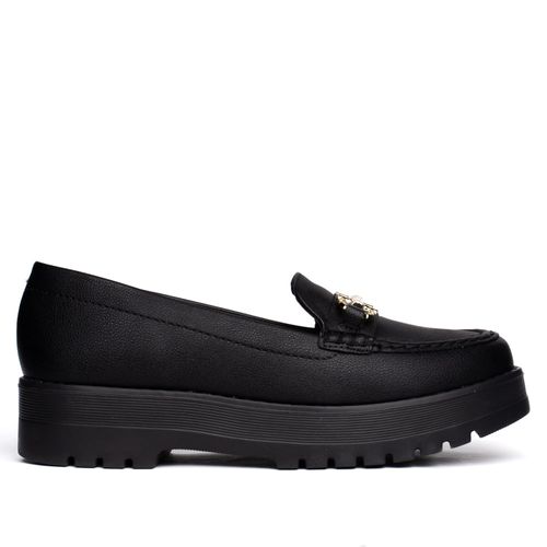 Mocassim Feminino Modare com Detalhe Metalizado Preto