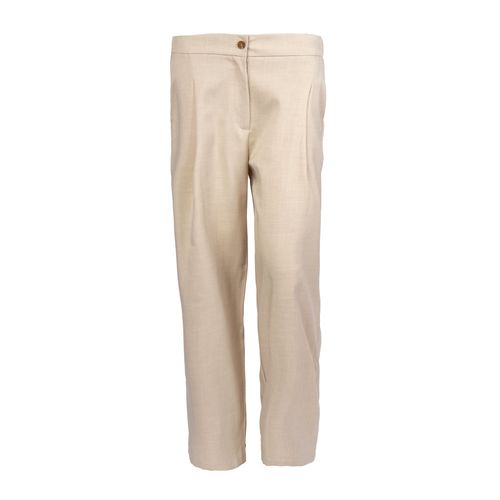 Calça Feminina Facinelli Alfaiataria Reta Areia