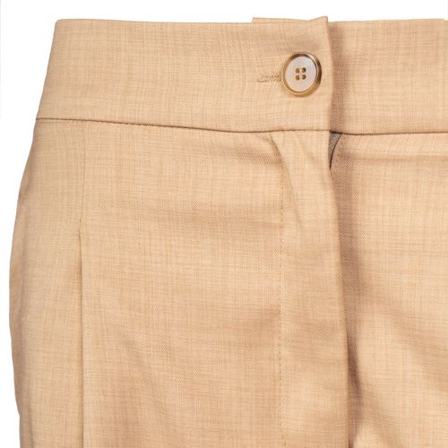 Calça Feminina Facinelli Alfaiataria Reta Caqui