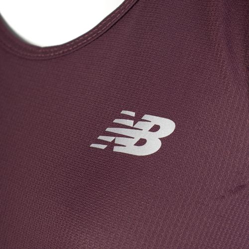 Regata Feminina New Balance Sport Essentials Roxo