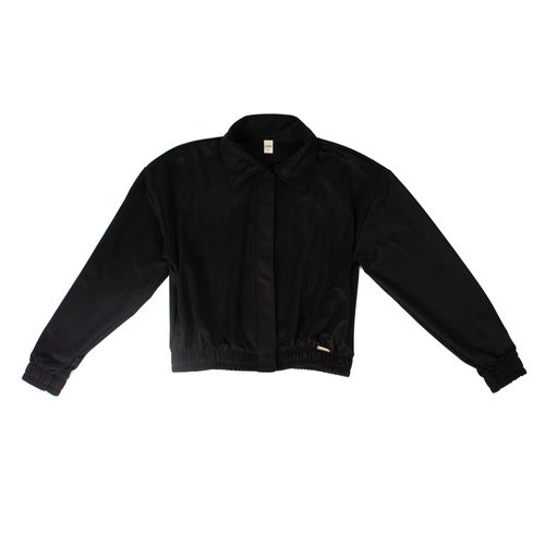 Jaqueta Feminina Rovitex Bomber Preto