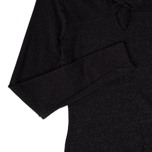 Blusa Endless Feminina Rovitex Manga Longa com Strass Preto