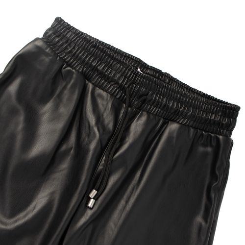 Calça Feminina Rovitex em PU Cós com Elástico Preto