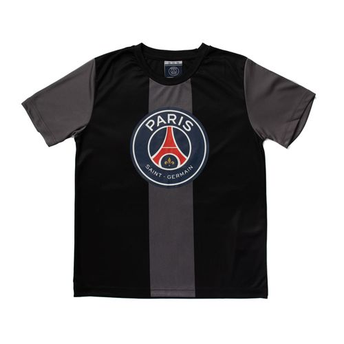 Camiseta Infantil Balboa Paris Saint Germain Preto/Cinza
