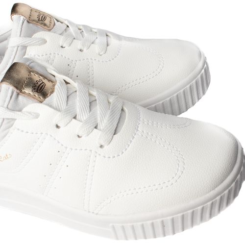 Tênis Pink Cats Napa Casual Branco
