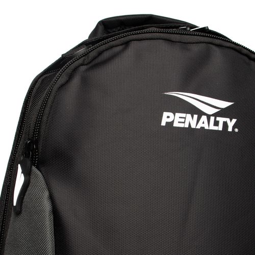Mochila Unissex Penalty Compartimento para Bola Preto/Cinza