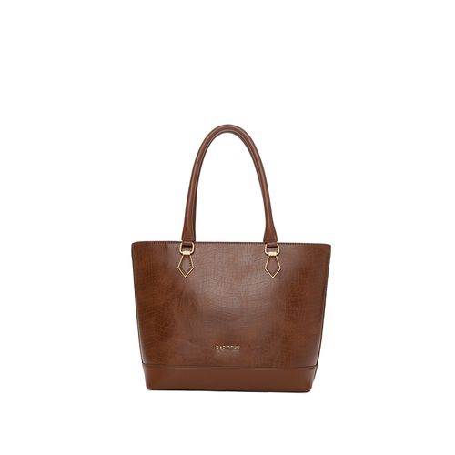 Bolsa Feminina Croco Grande Rafitthy Caramelo