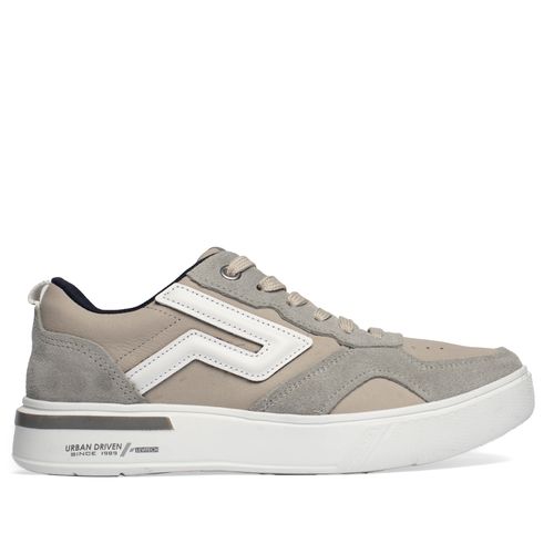 Sapatenis Masculino Pegada Rustic Camurça Cinza/Branco
