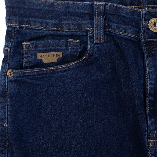 Calça Jeans Masculina Max Denim Slim Azul Escuro