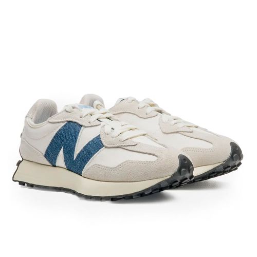 Tênis Feminino New Balance WS327JL Jeans Cinza Claro/Azul