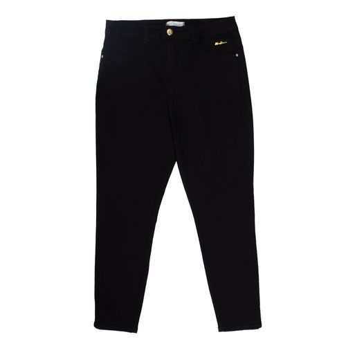 Calça Jeans Feminina Max Denim Plus Size Skinny Curve Preto